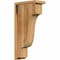 Ekena Millwork Newport Rough Sawn Corbel w/Backplate, Western Red Cedar, 6"W x 12"D x 24"H COR06X12X24NEW01RWR - alternate 1